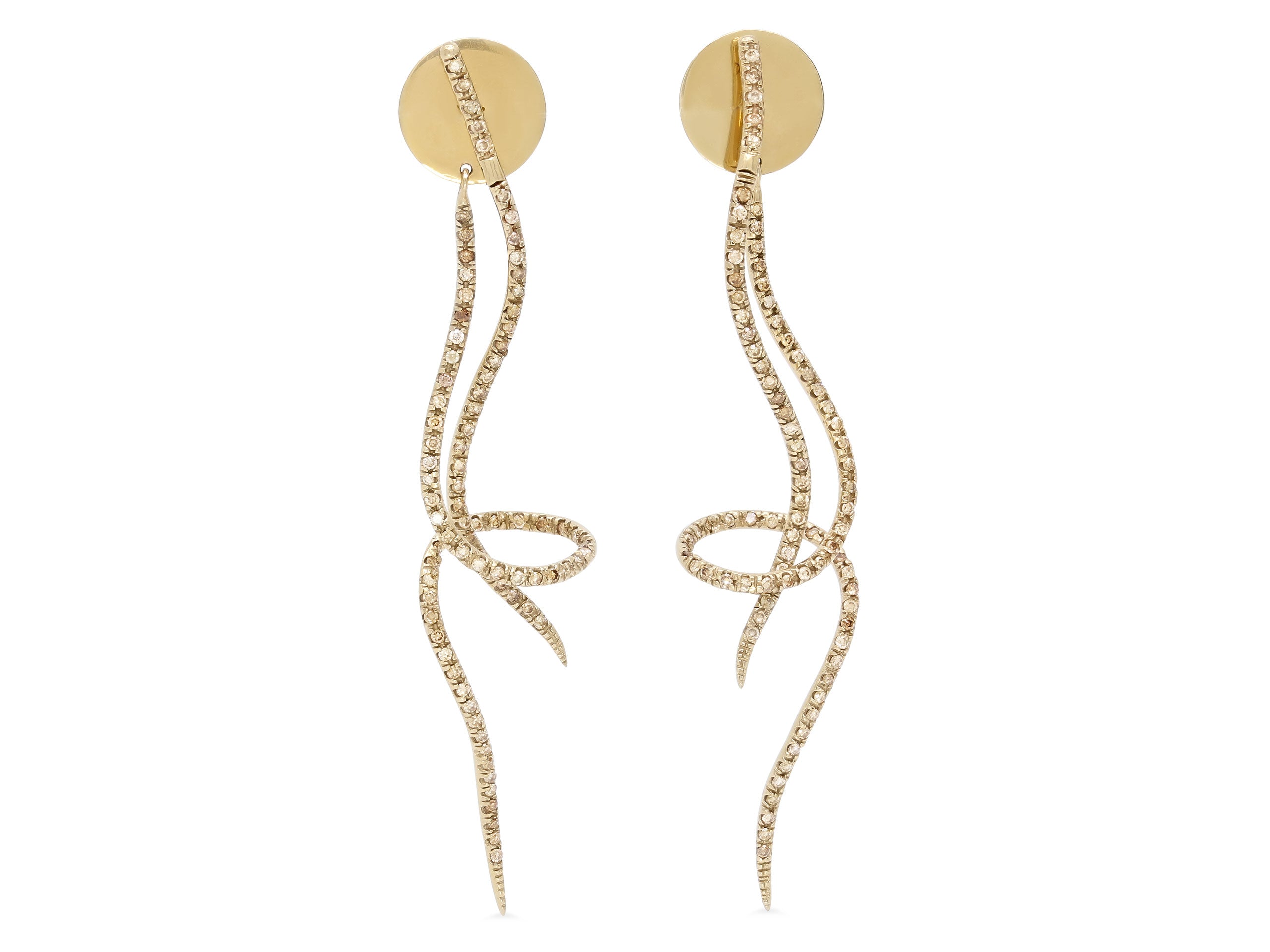 H.Stern 'Zephyr' Diamond Earrings in 18K Gold #521341 – Beladora