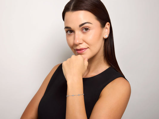 Tiffany & Co. Elsa Peretti 'Diamonds by the Yard' Bracelet in Platinum