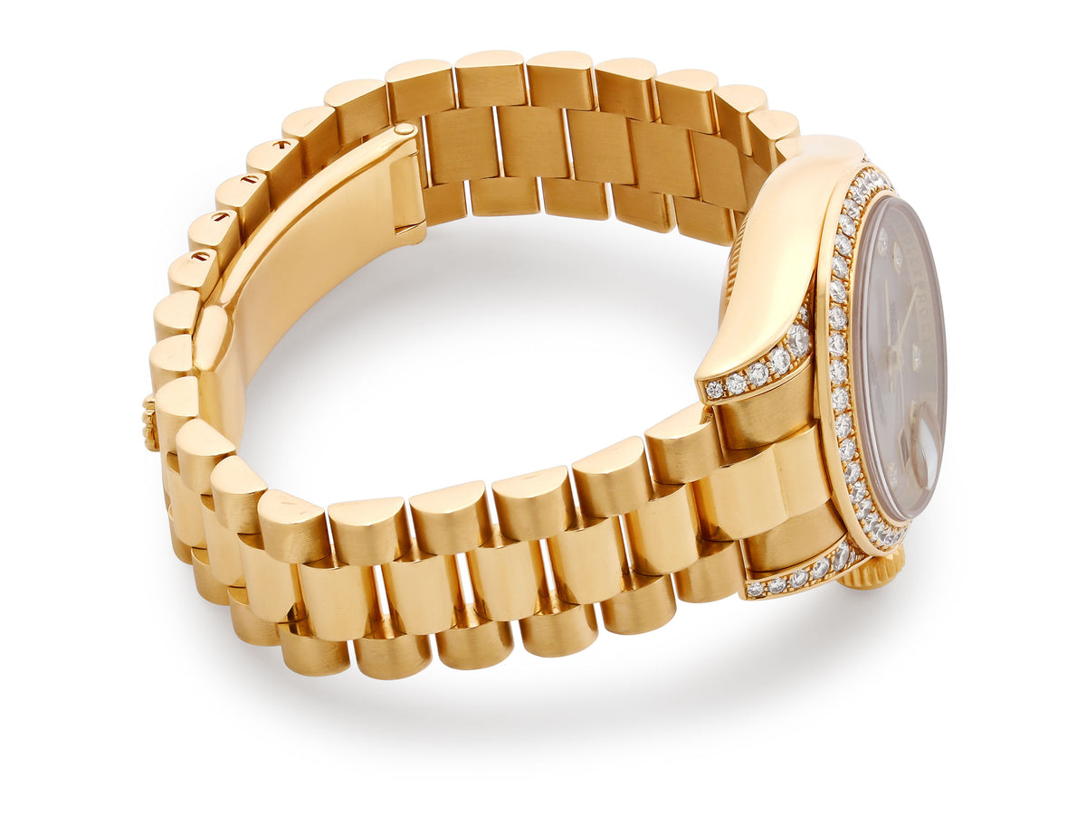 Rolex Ladies 'Datejust' in 18K Gold, 26 mm