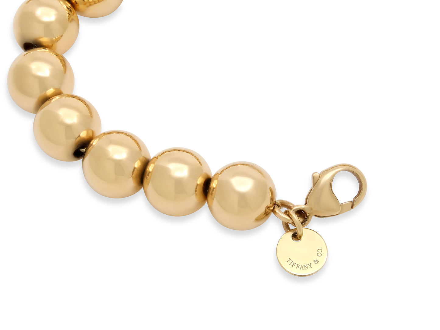 Tiffany & Co. Bead Necklace in 14K Gold