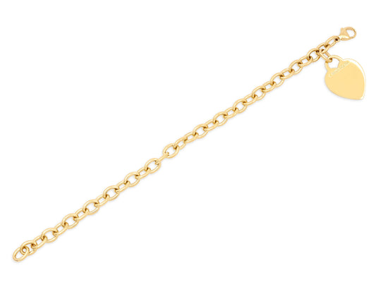 Tiffany & Co. Heart Bracelet in 18K Gold