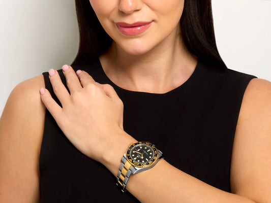 Rolex 'GMT-Master II' in Steel and 18K Gold, 40mm