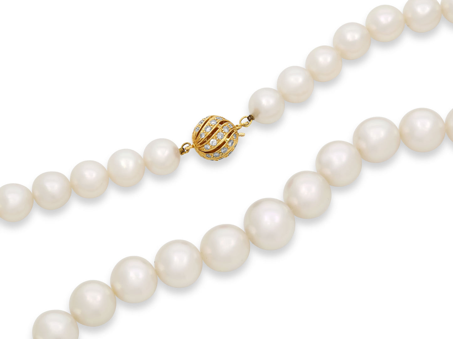Mikimoto South Sea Pearl Necklace with 18K Gold Clasp
