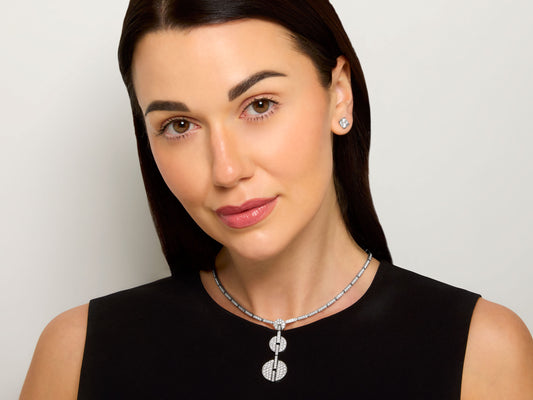 Cartier 'Himalia' Diamond Necklace in 18K White Gold