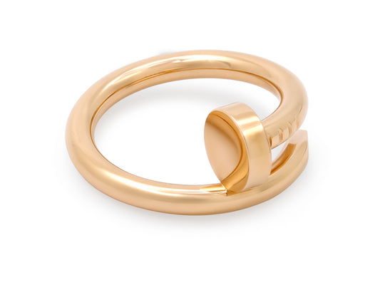 Cartier 'Juste un Clou' Ring in 18K Rose Gold, Classic Model