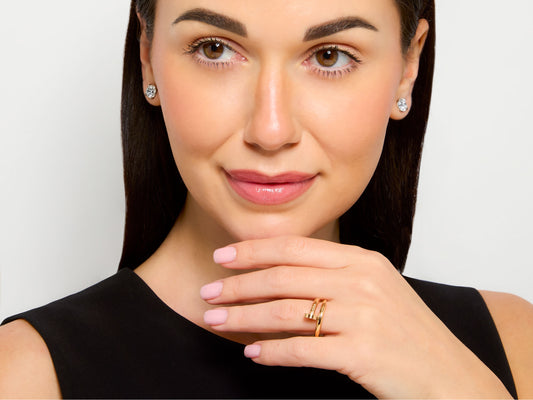 Cartier 'Juste un Clou' Ring in 18K Rose Gold, Classic Model