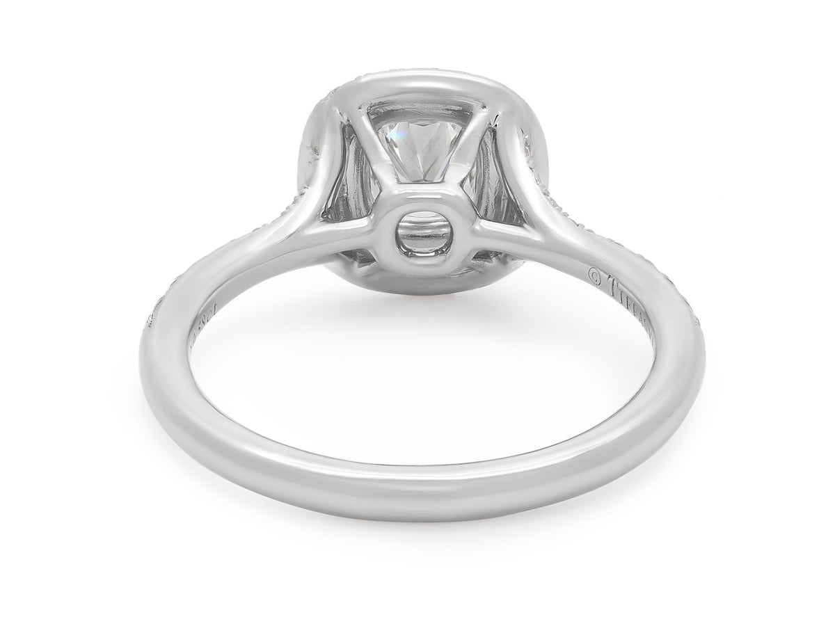 Tiffany & Co. 'Soleste' Diamond Ring in Platinum
