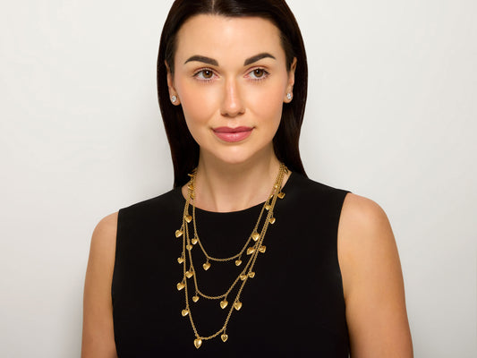 Mid-Century Tiffany & Co. Heart Necklace in 14K Gold