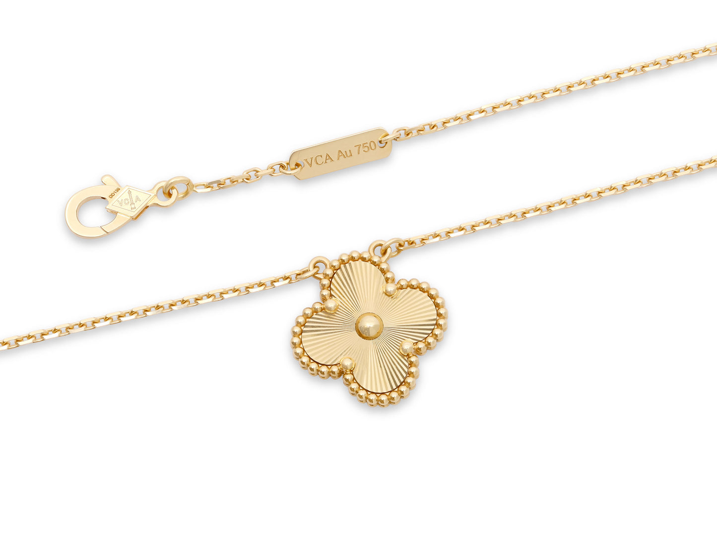 Van Cleef & Arpels 'Vintage Alhambra' Necklace in 18K Gold
