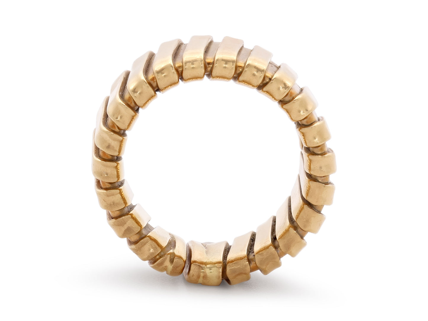 Vintage Weingrill Tubogas Ring in 18K Gold