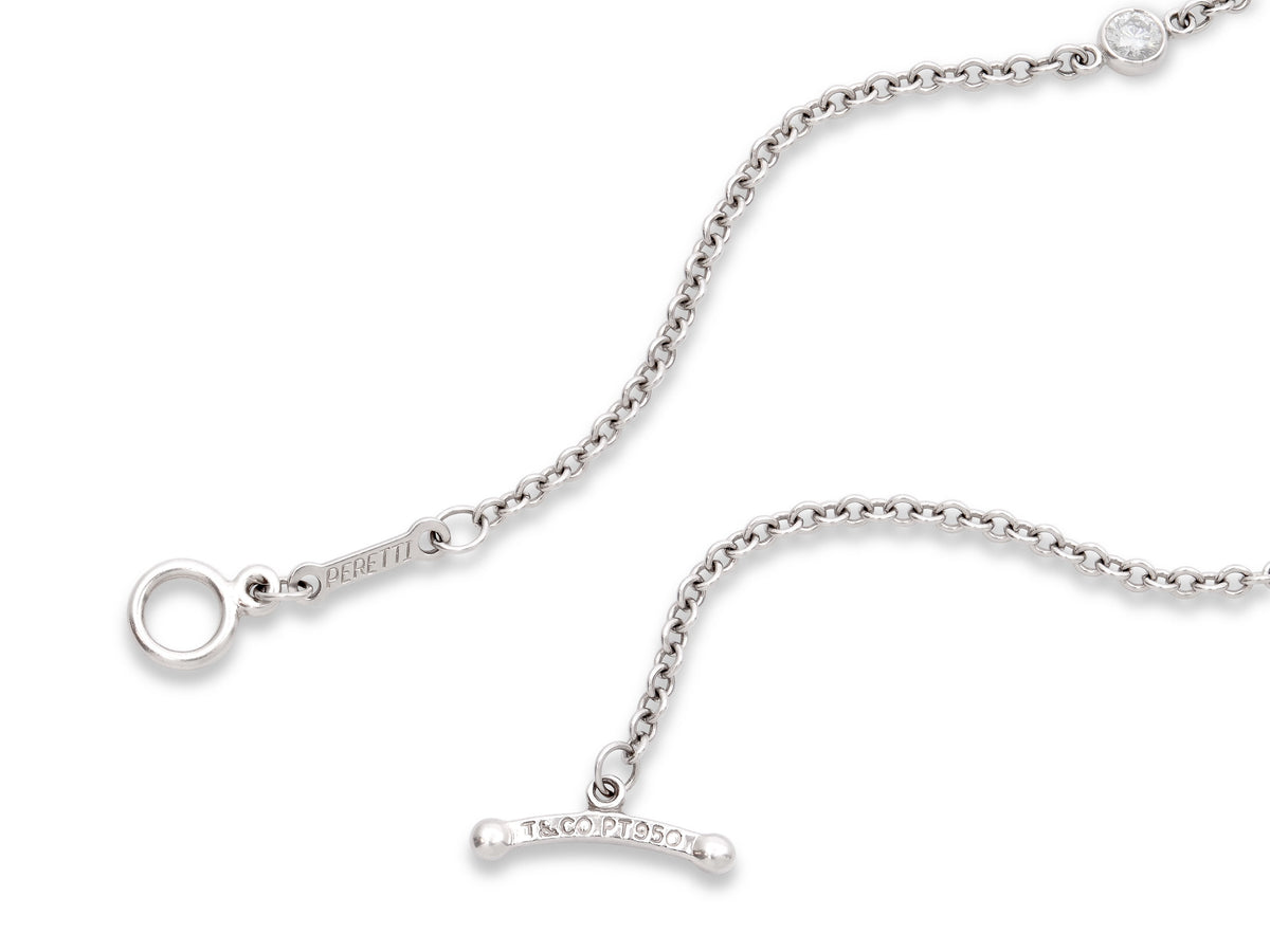 Tiffany & Co. Elsa Peretti 'Diamonds by the Yard Sprinkle' Necklace in Platinum