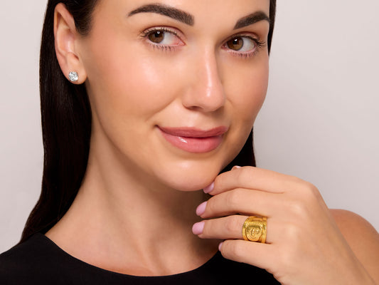 Jean Mahie Ring in 22K Gold