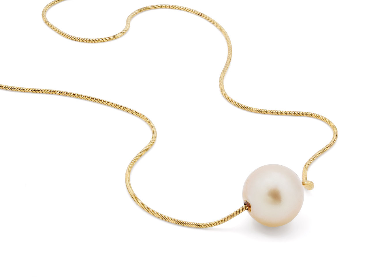 Henry Dunay 'Utopia' Pearl Necklace in 18K Gold