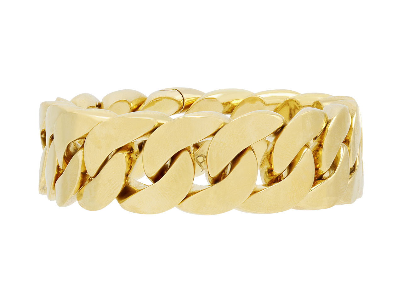 Curb Link Bracelet in 18K Gold, Medium, by Beladora