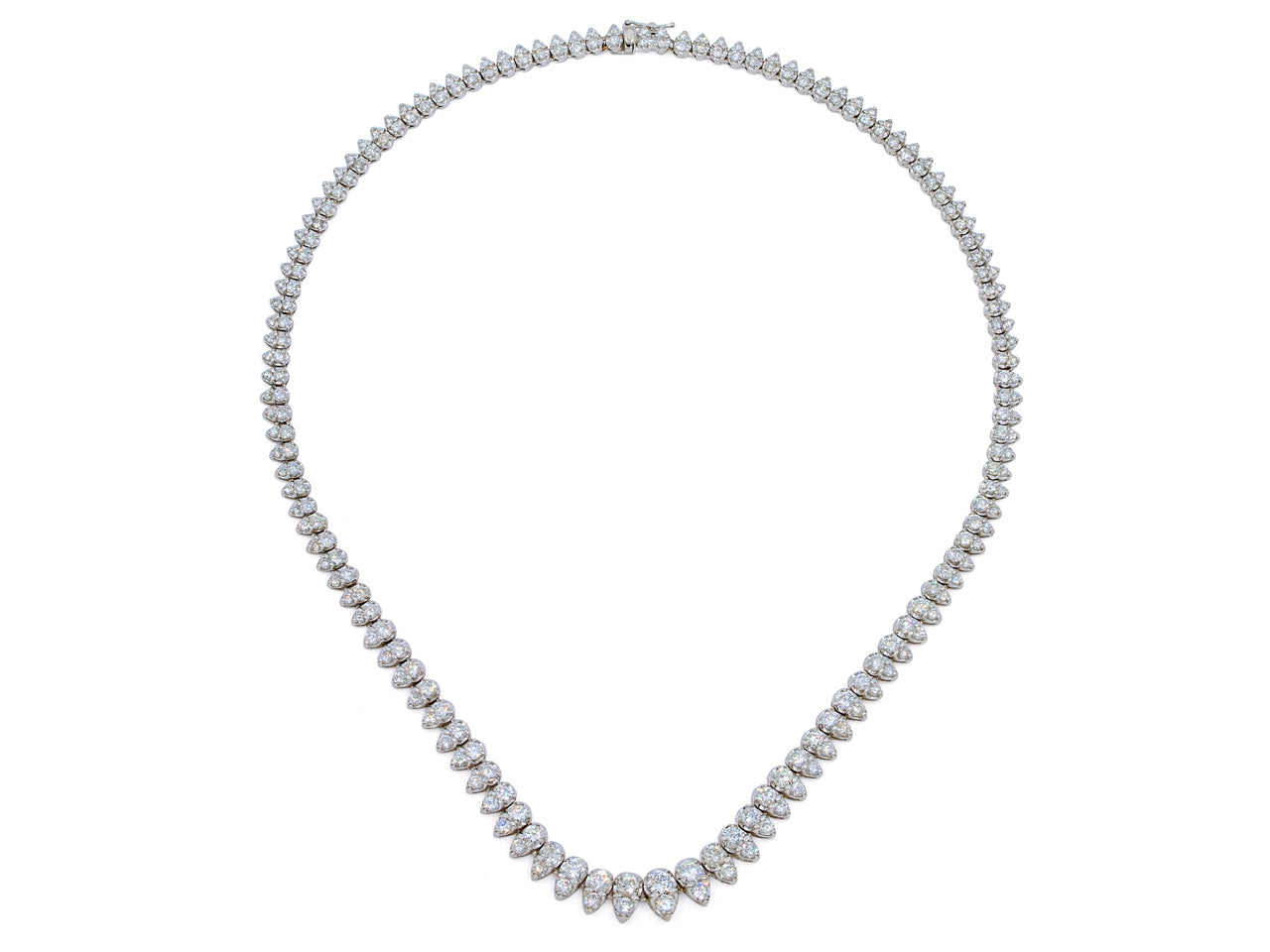 Diamond deals riviere necklace