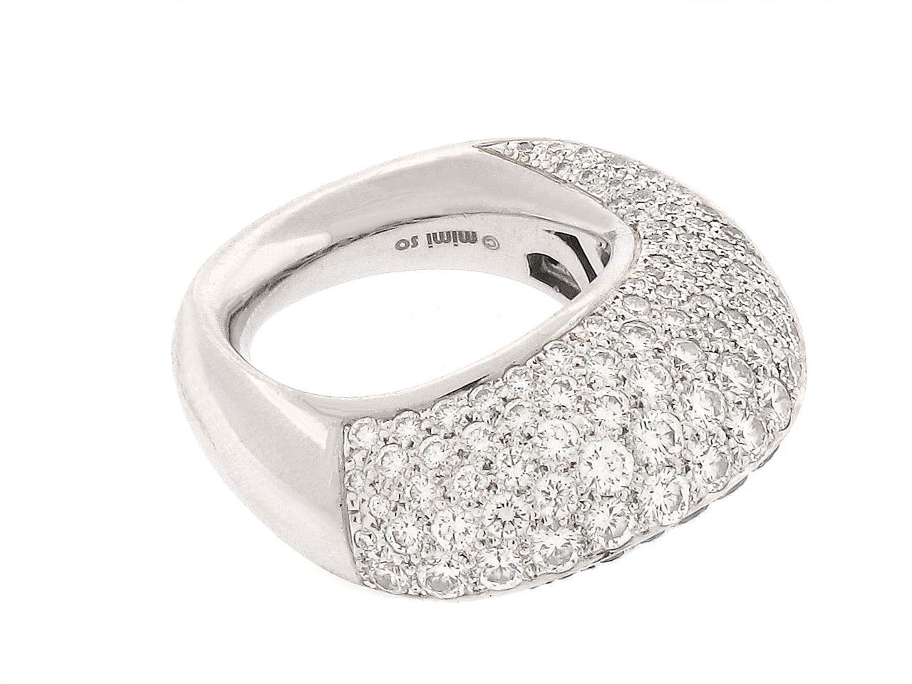 Mimi So Black and White Diamond Ring in 18K