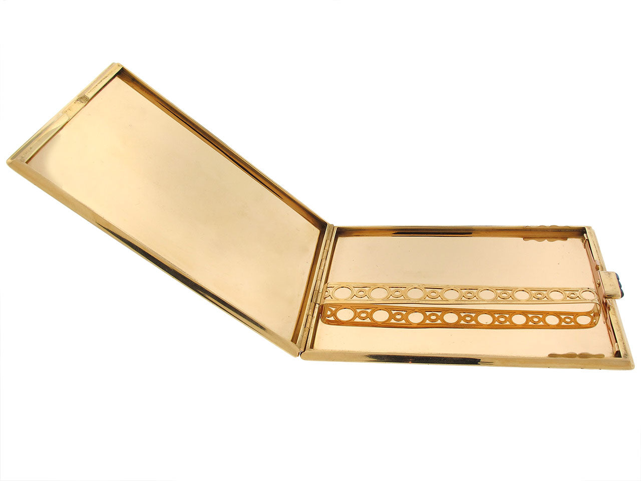 Cartier Paris Retro Cigarette Box in 18K Gold
