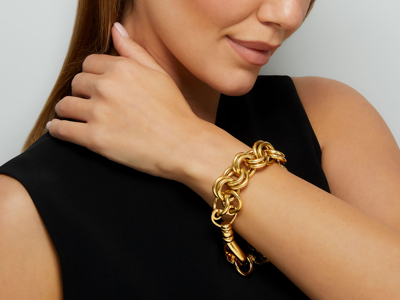Tiffany & Co. Schlumberger 'Bull Swivel' Bracelet in 18K Gold