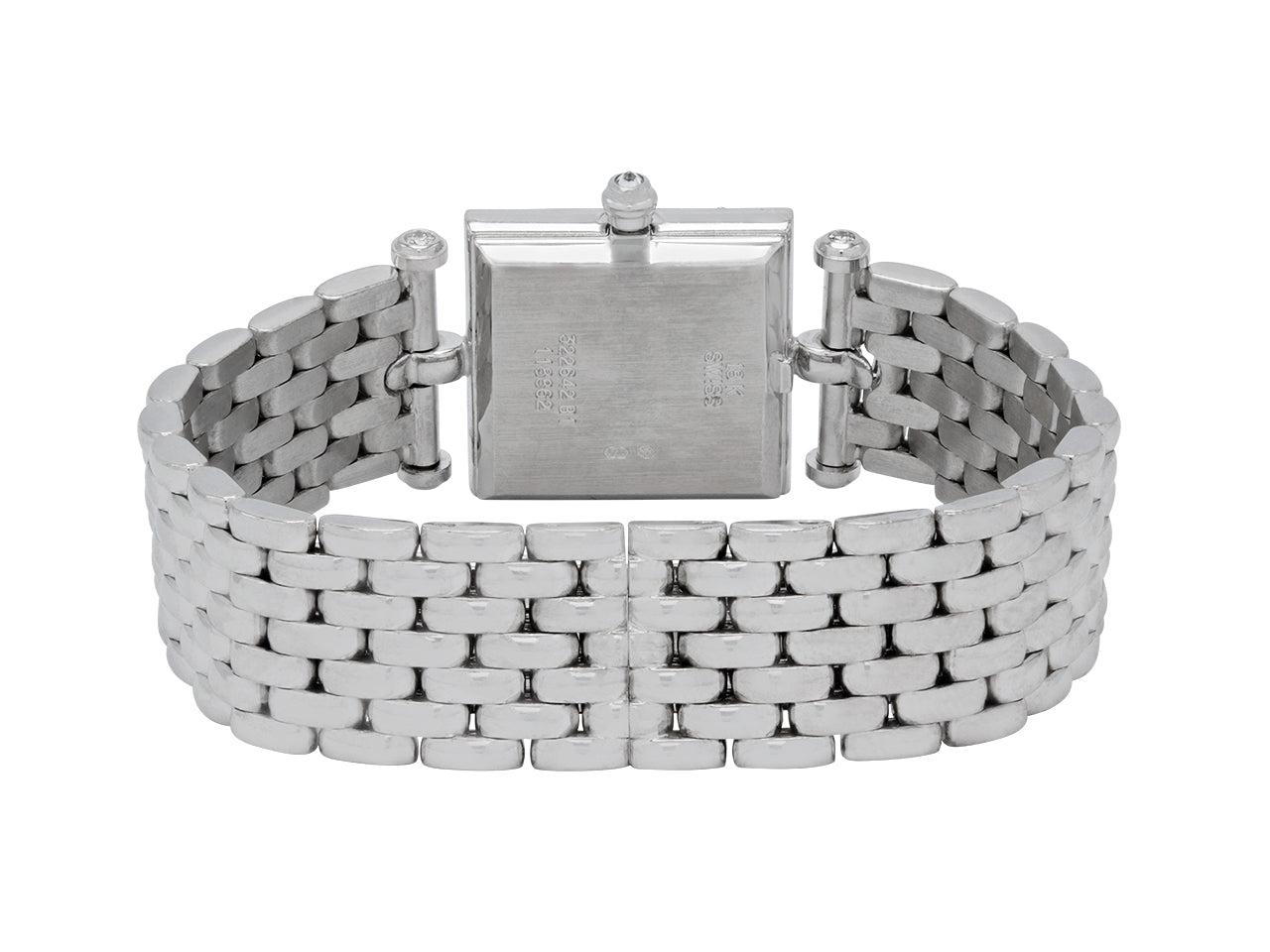 Van Cleef & Arpels 'Classique' Diamond Lady's Watch in 18K White Gold