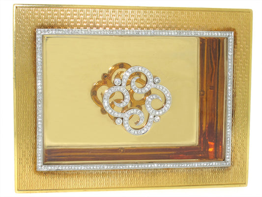 Exceptional Box with Diamond Detail in 18K