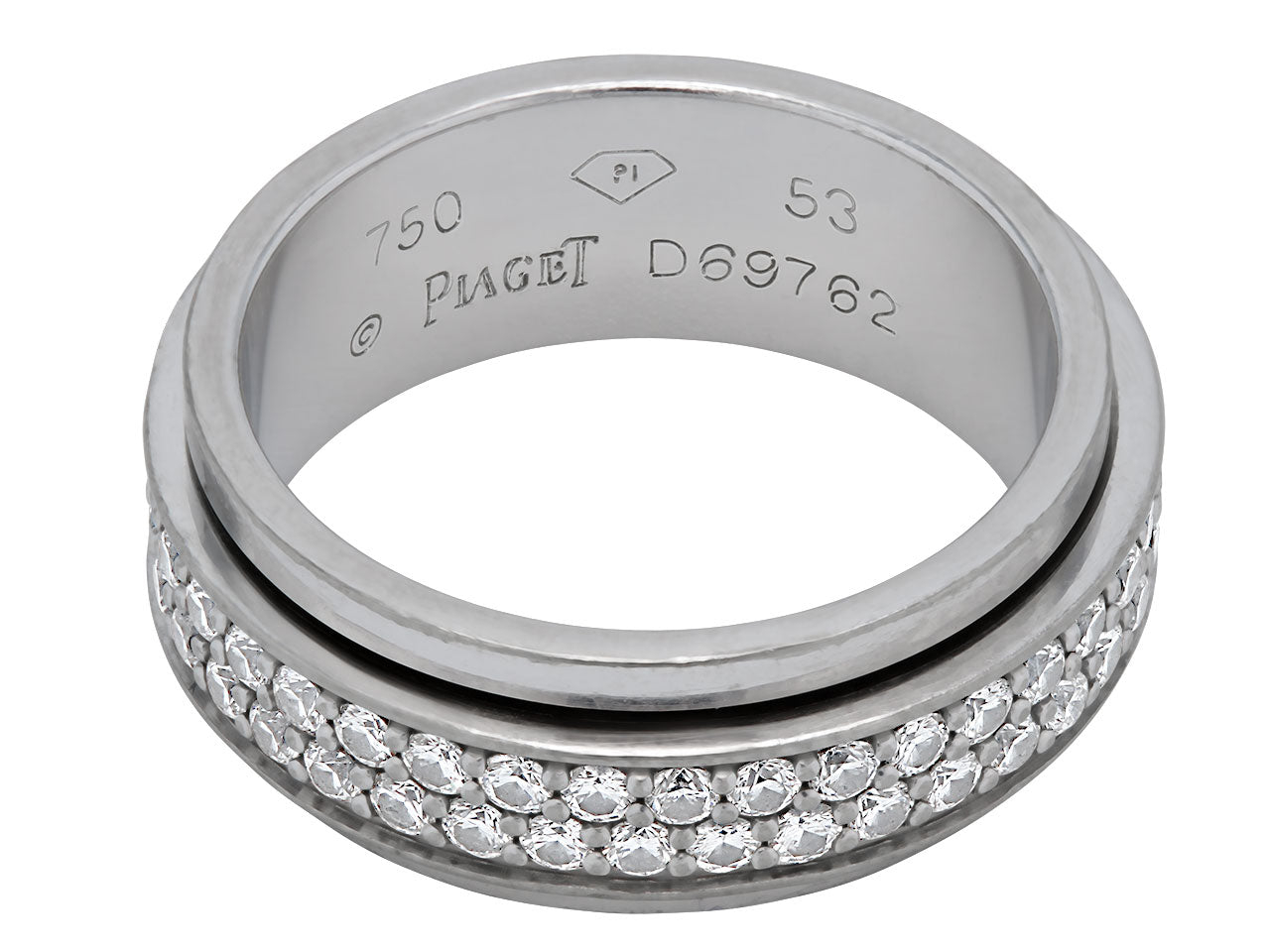 Piaget 'Possession' Diamond Band in 18K White Gold
