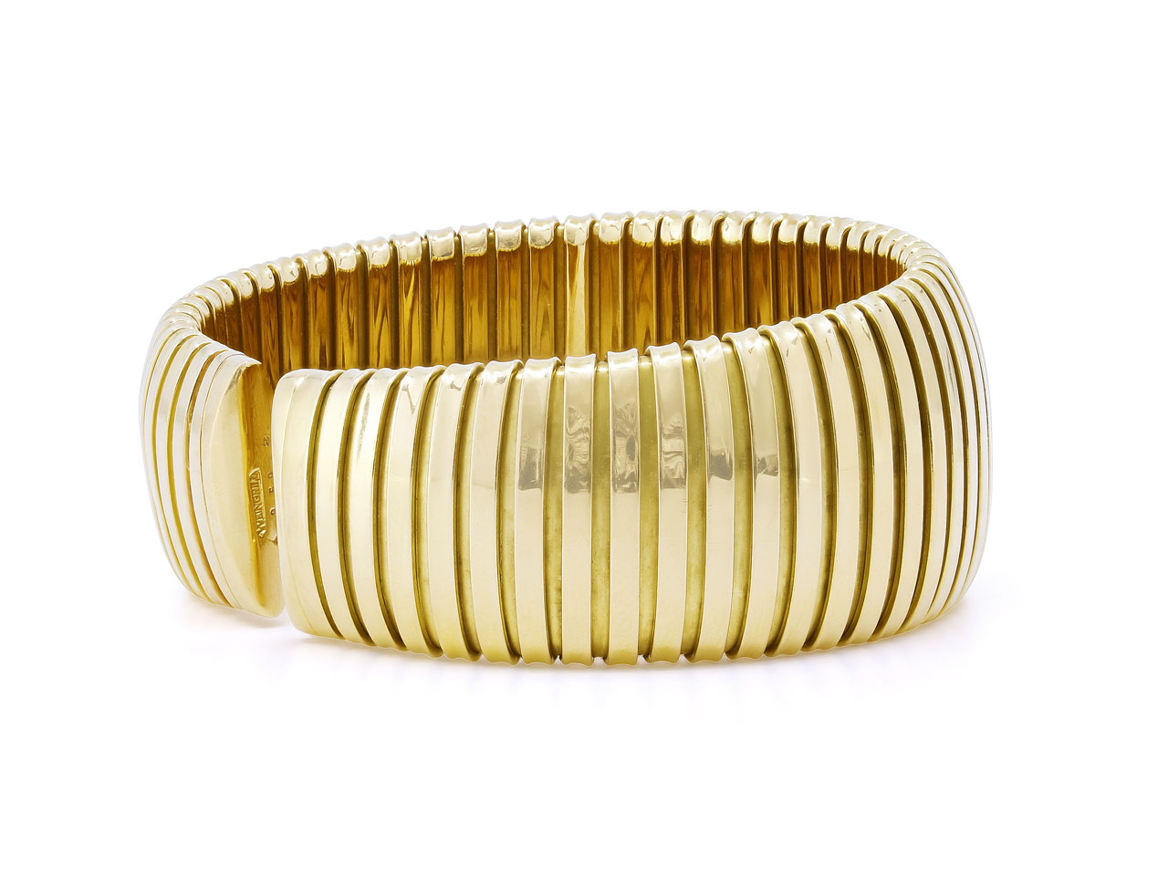 Carlo Weingrill Tubogas Bangle in 18K