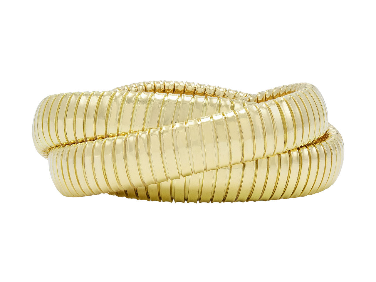 Rolling Bracelet in 18K Yellow Gold, 12mm, by Beladora