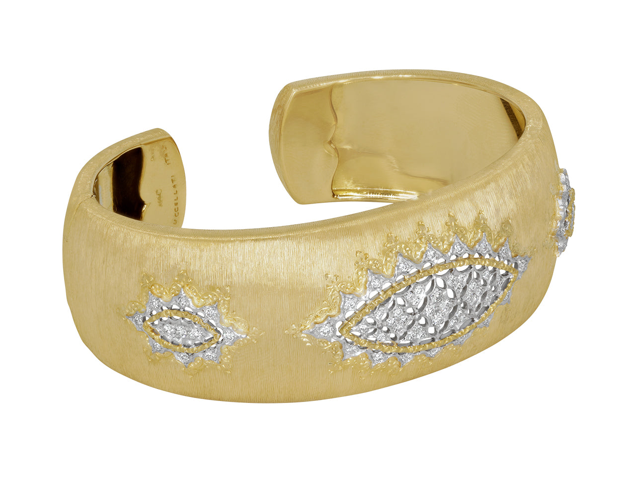 Buccellati Diamond Bracelet in 18K Gold
