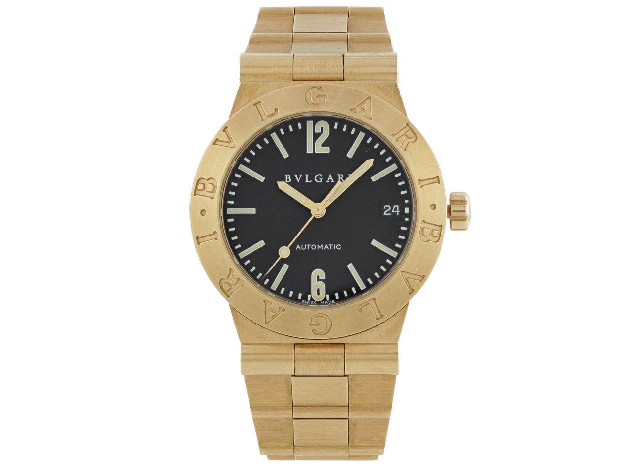 Bulgari Bulgari Diagono Watch in 18K Gold 35mm 504880 Beladora