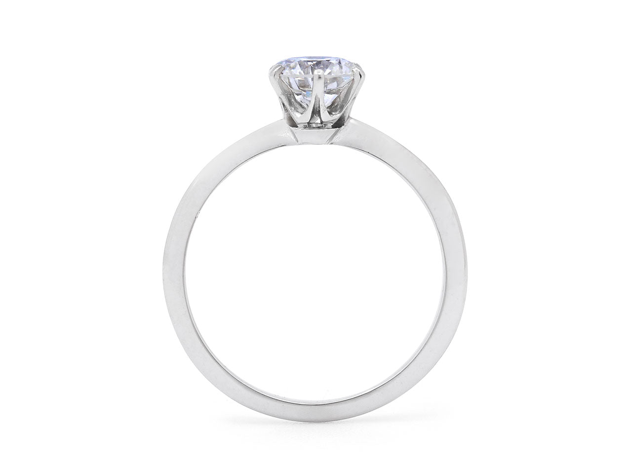 Tiffany & Co. 'Tiffany Setting' Diamond Solitaire Ring, 0.75 carat G/VS-2, in Platinum