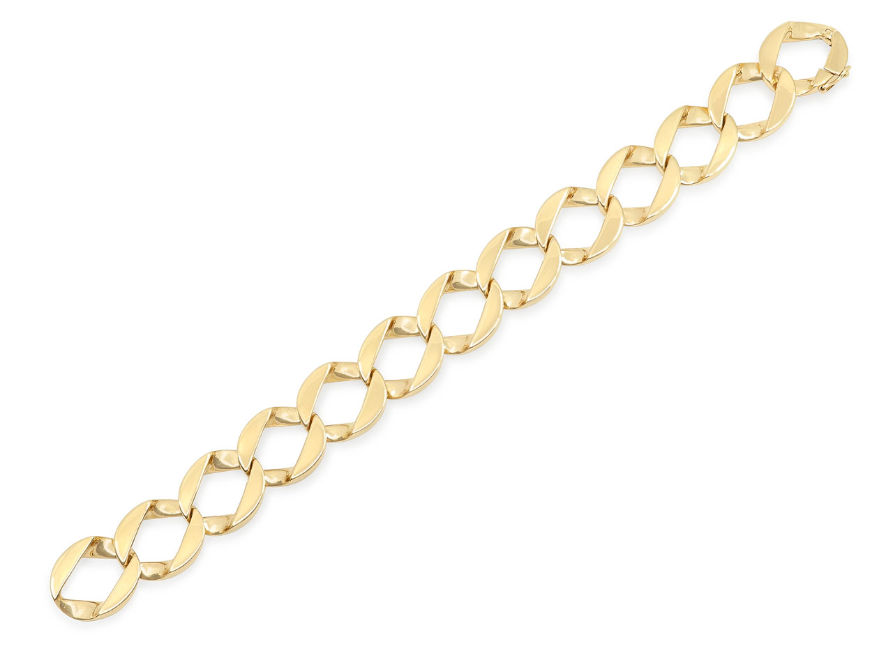 Curb Link Bracelet in 14K Gold