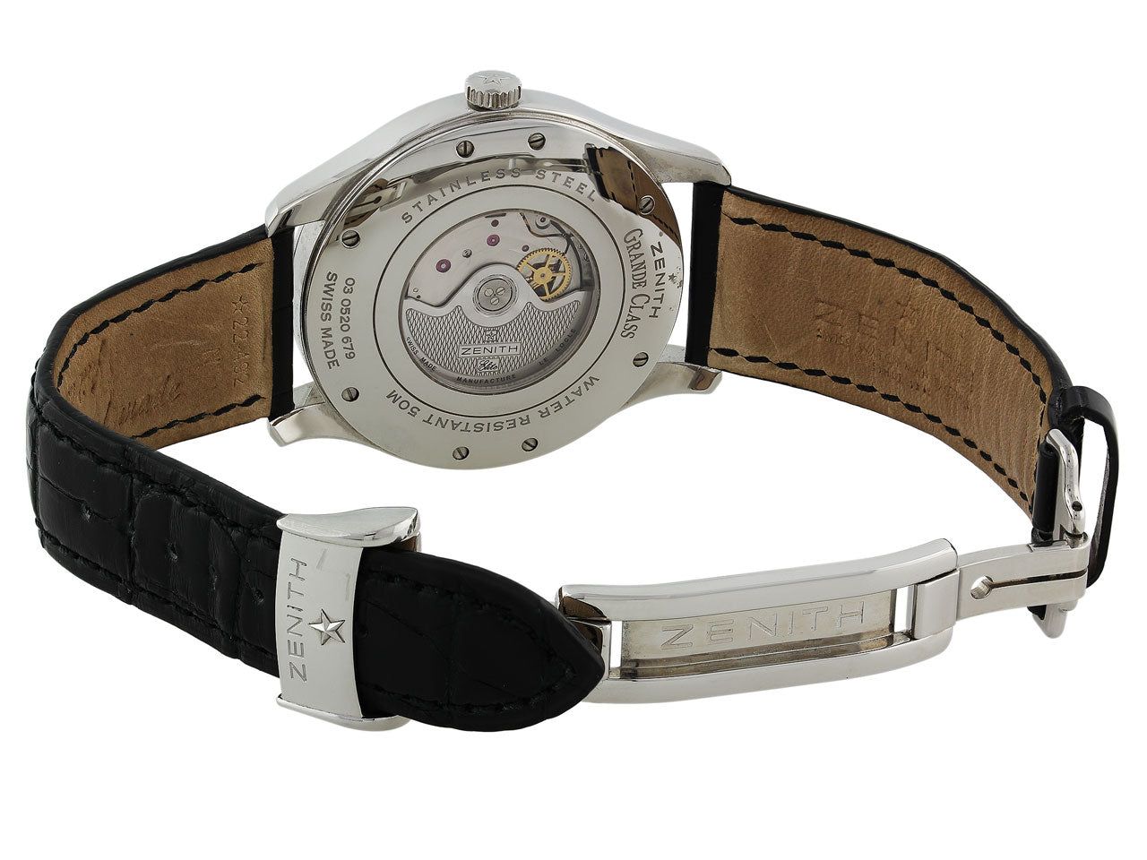 Zenith Grande Class Automatic Elite Watch in Steel