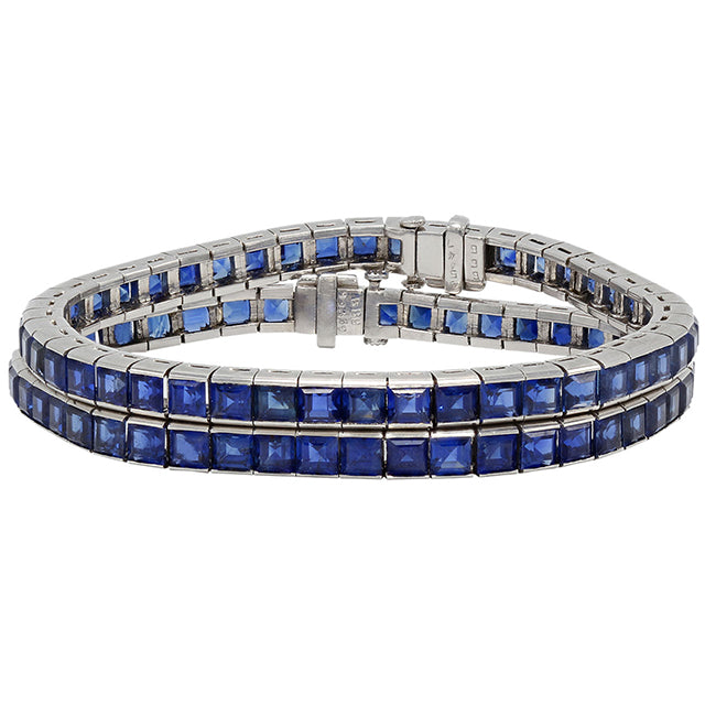 Bailey Banks Biddle sapphire bracelet pair