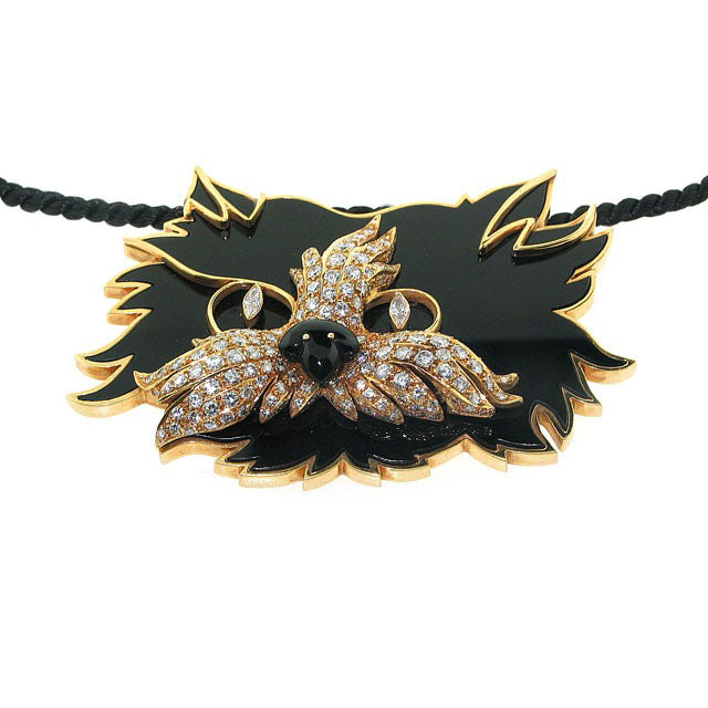graff cat diamond pendant necklace