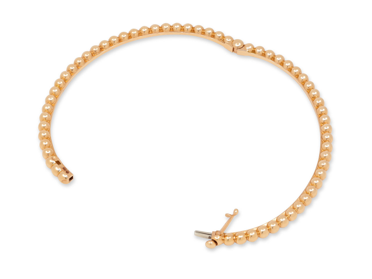Van Cleef & Arpels 'Perlèe Pearls of Gold' Bracelet in 18K Rose Gold