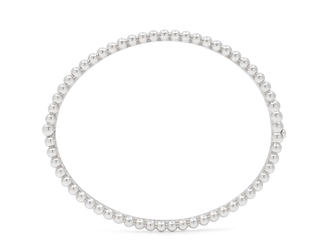 Van Cleef & Arpels 'Perlèe Pearls of Gold' Bracelet in 18K White Gold