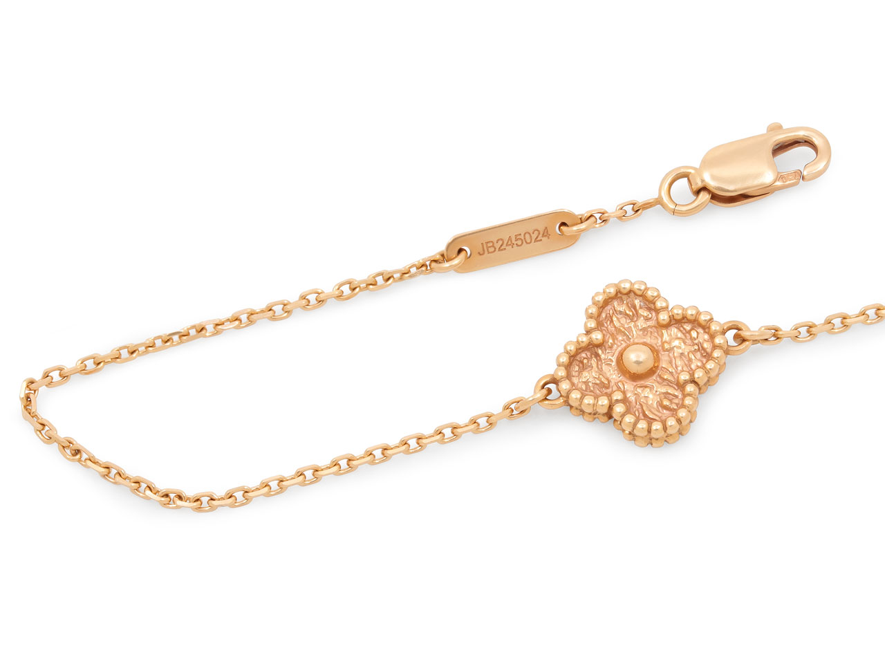 Van Cleef & Arpels 'Sweet Alhambra' Bracelet in 18K Rose Gold