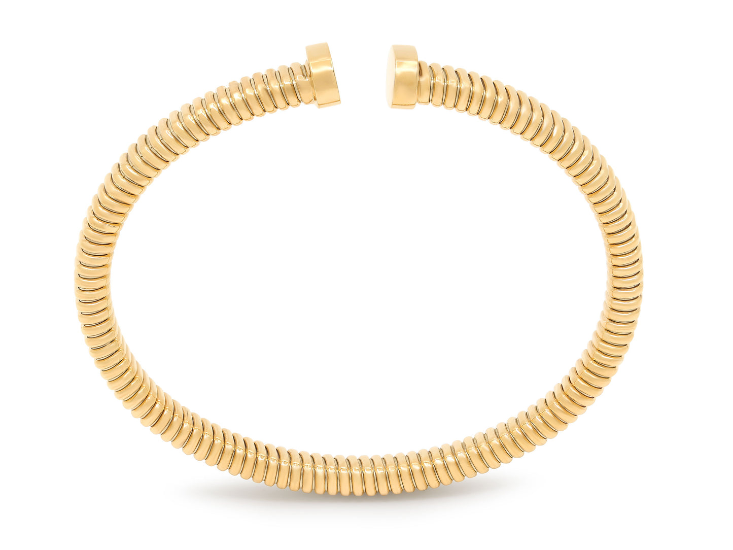 Tubogas Nail Bracelet in 18K Gold, by Beladora