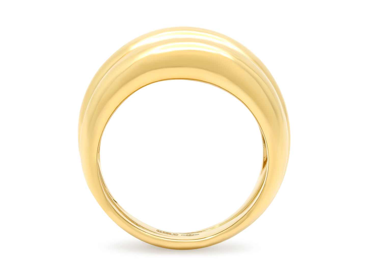 Fluted Ring in 18K Gold, by Beladora