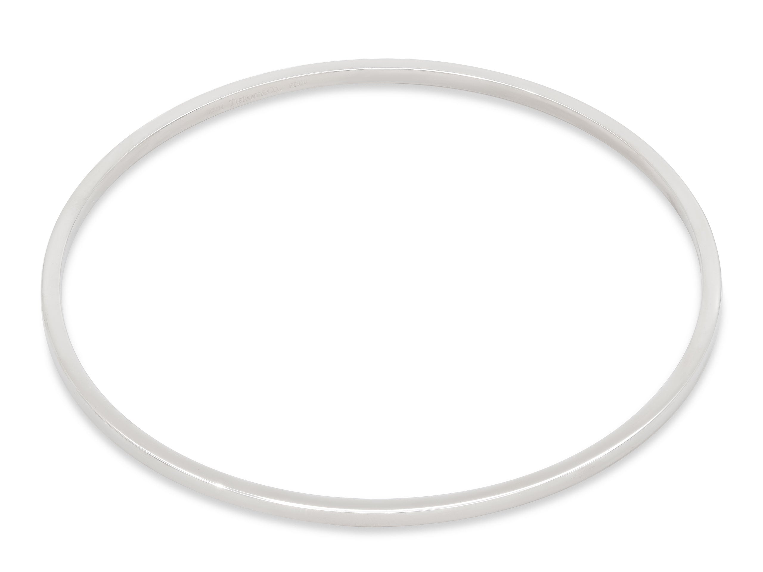 Tiffany & Co. Bangle Bracelet in Platinum #520716 – Beladora