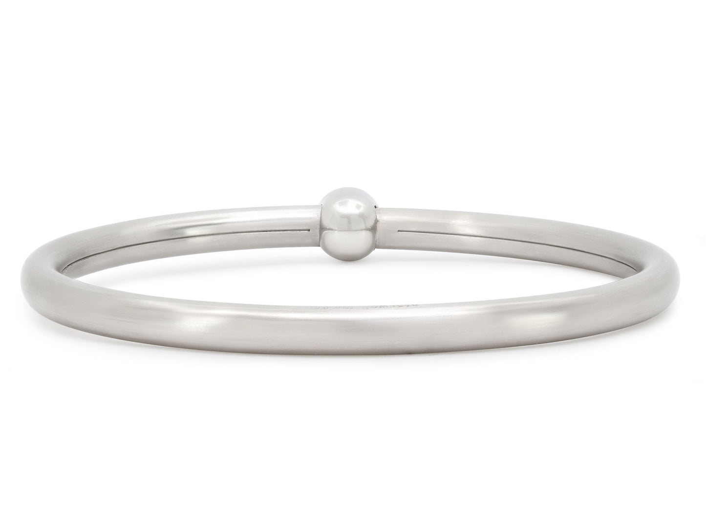 Henrich & Denzel Diamond Bangle Bracelet in Platinum