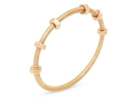 Cartier 'Écrou de Cartier' Bracelet in 18K Rose Gold, Size 17