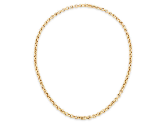 Cartier Heavy Cable Link Chain Necklace in 18K Gold