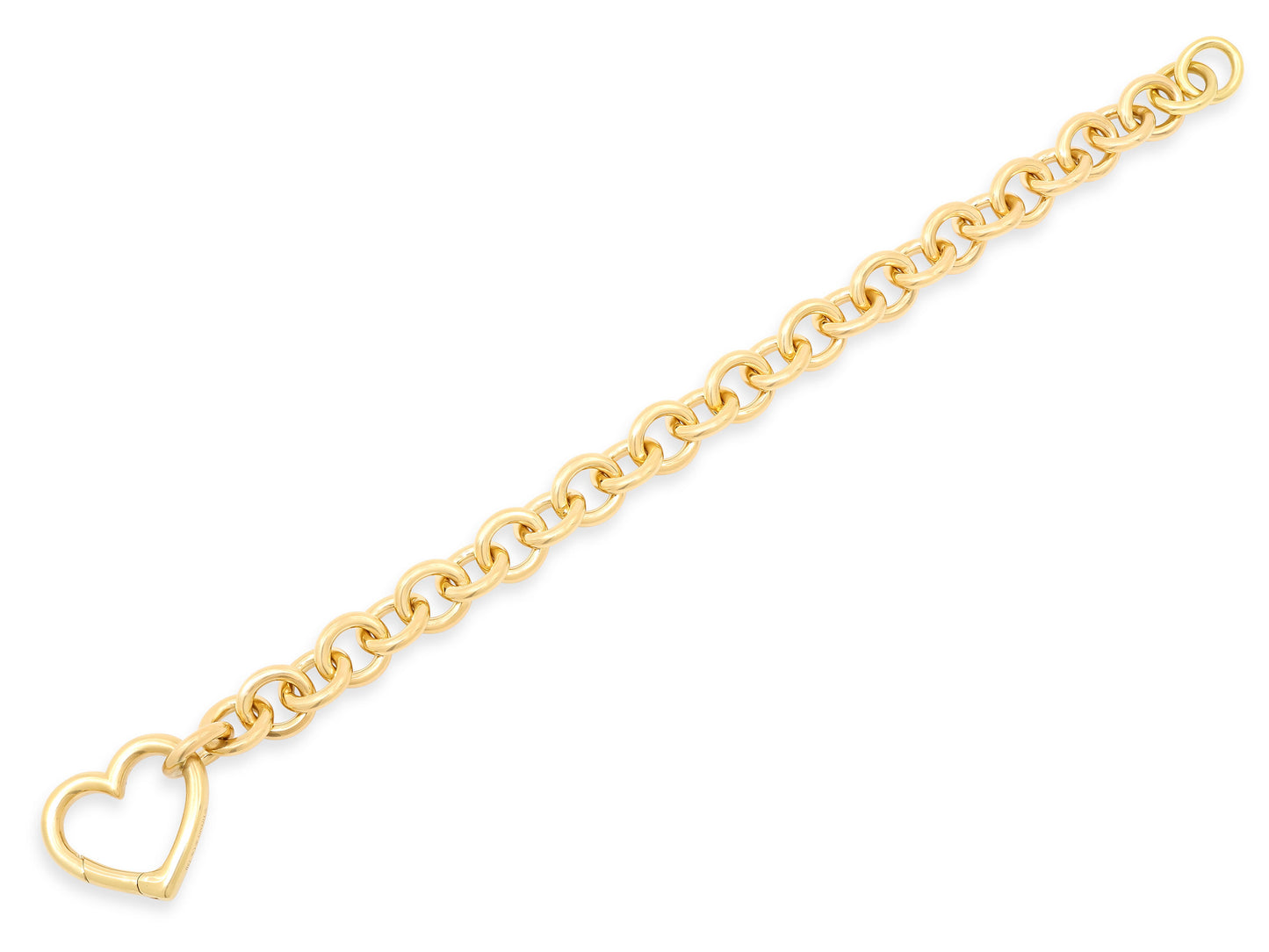Tiffany & Co. Heart Link Bracelet in 18K Gold