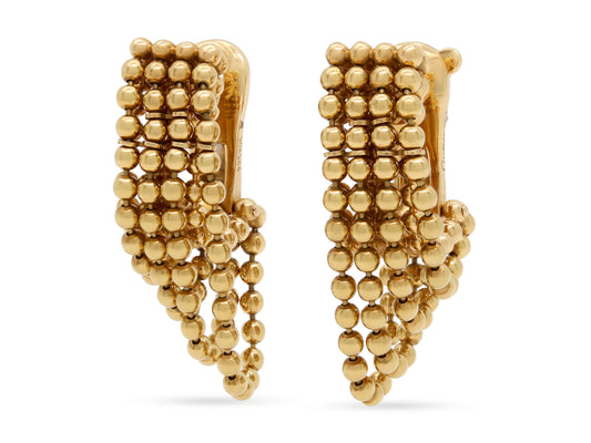Cartier 'Draperie de Décolleté' Earrings in 18K Gold
