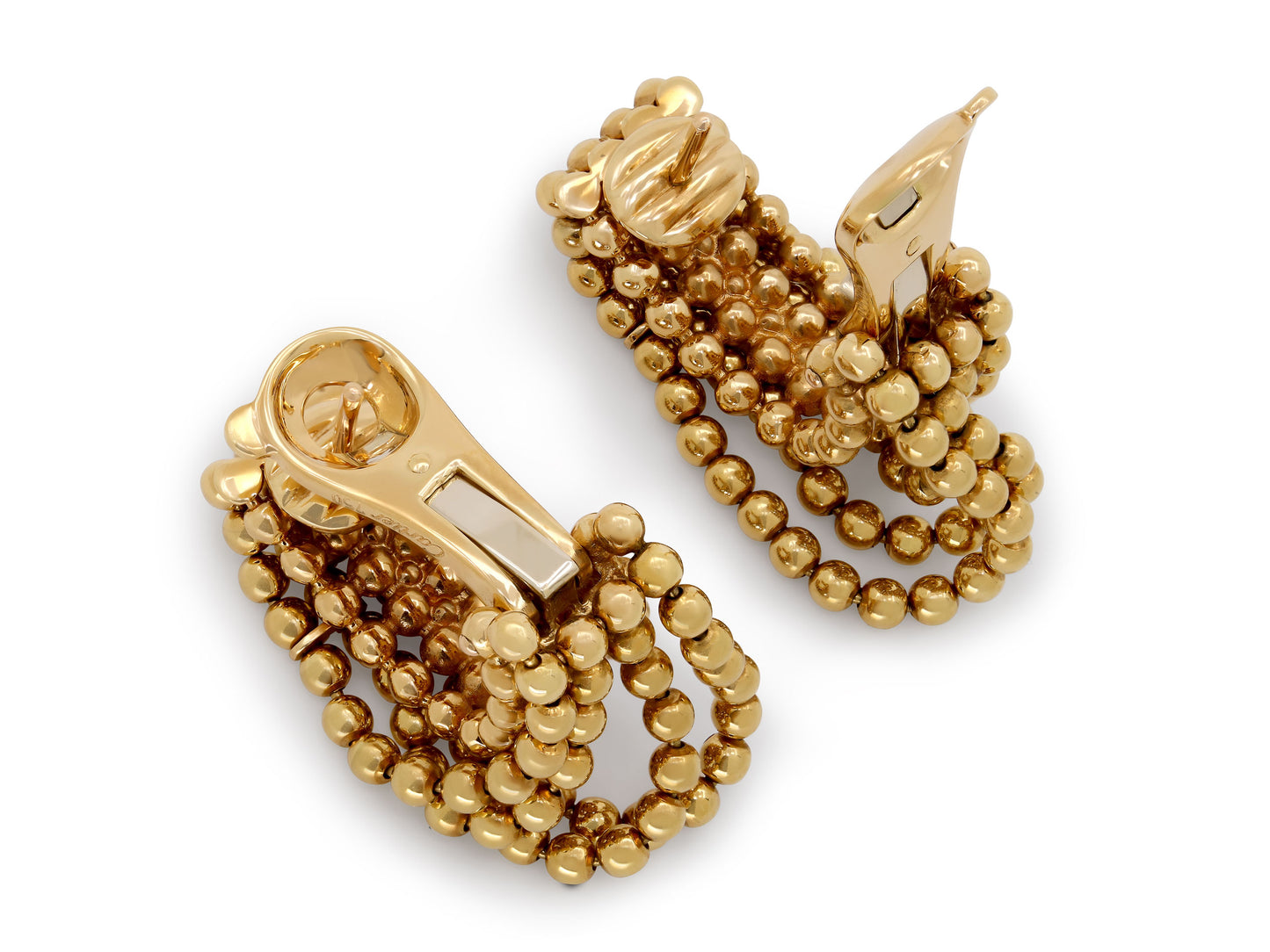 Cartier 'Draperie de Décolleté' Earrings in 18K Gold
