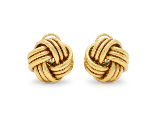 Tiffany & Co. Knot Earrings in 18K Gold