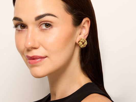 Tiffany & Co. Knot Earrings in 18K Gold