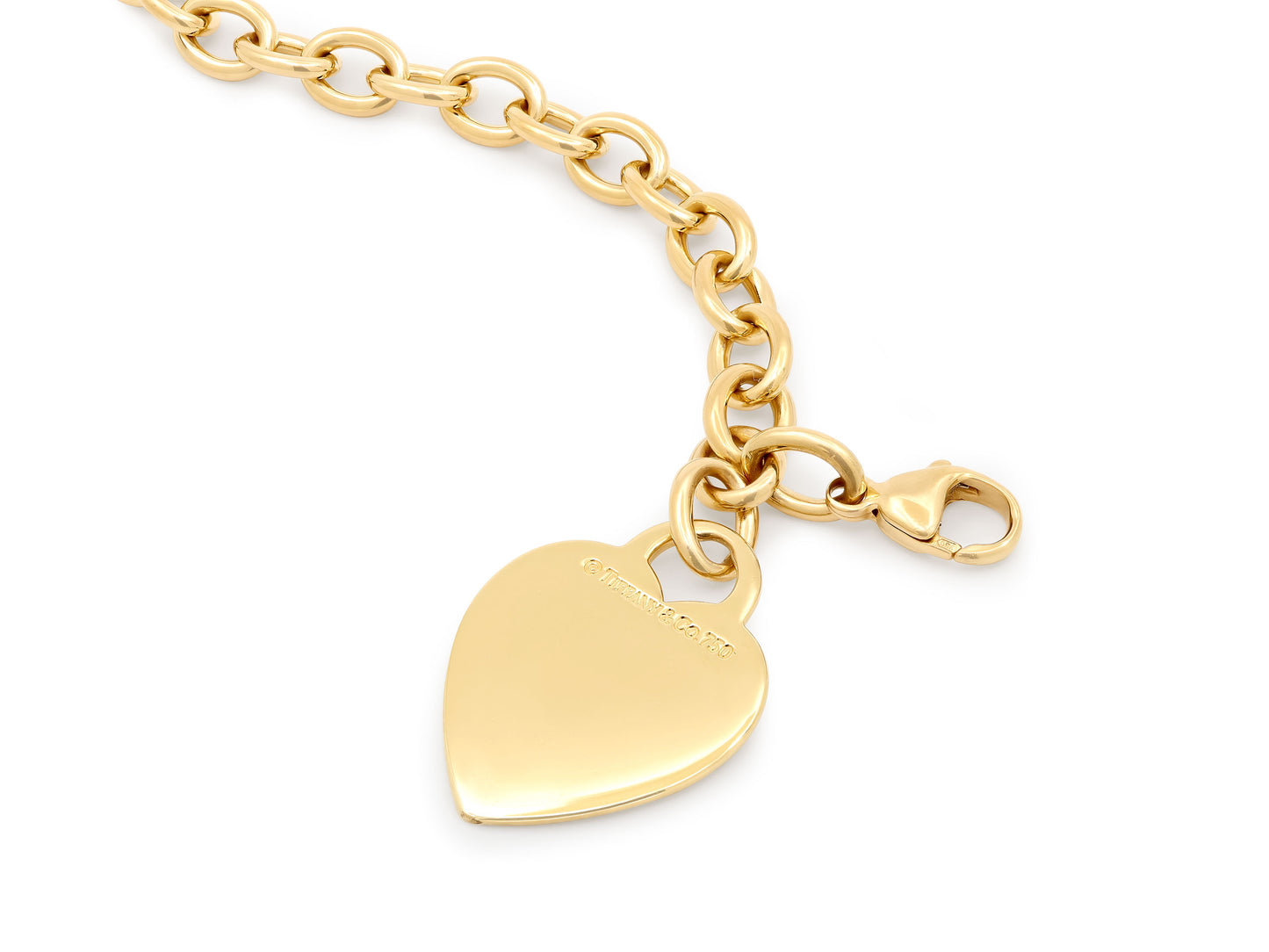 Tiffany & Co. Heart Bracelet in 18K Gold