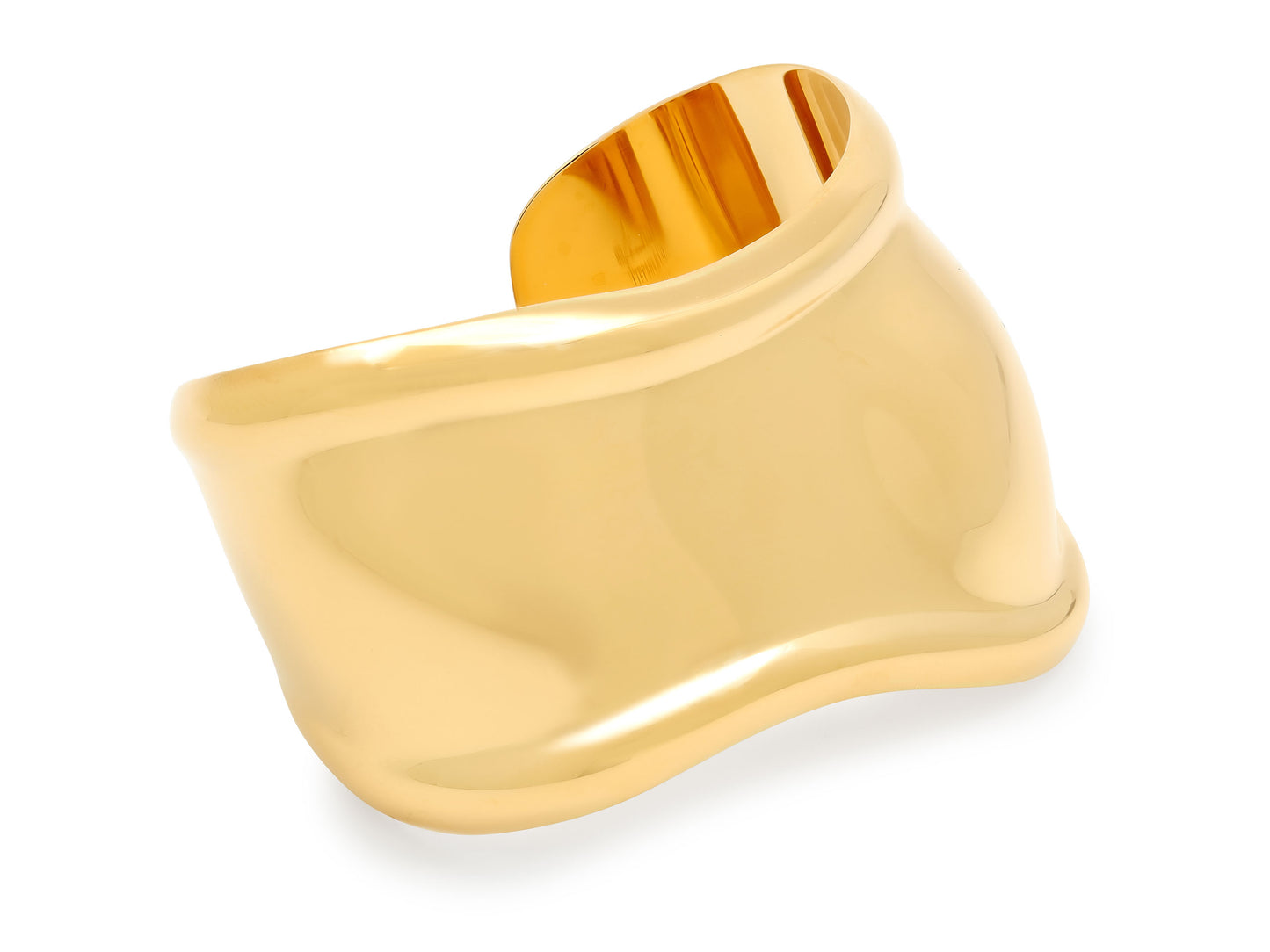 Tiffany & Co. Elsa Peretti 'Bone' Cuff in 18K Gold, Small Model 43 mm